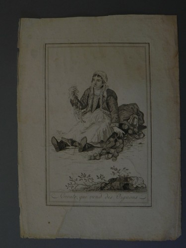 Johann Christian Brand Croatian Onions Etching 1770 Croatia - Picture 2 of 5