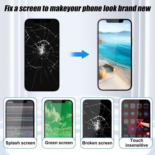 Do iPhone 11 Pro Wyświetlacz LCD Digitizer Ekran Zamienny klej + ochraniacz - Zdjęcie 4 z 9