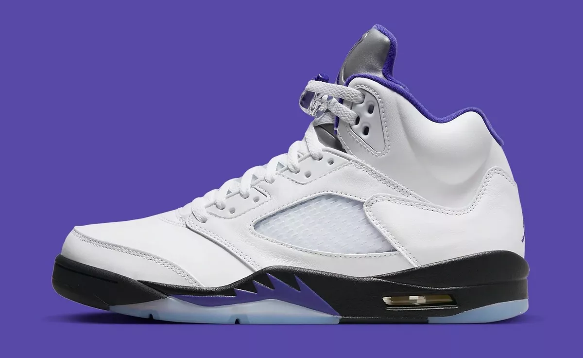 Nike Air Jordan 5 Retro ‘Dark Concord’ Means Sneakers Size US 11 Brand New✅