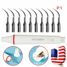 Dental Ultrasonic Scaler Handpiece Perio Tips P1 Fit Cavitron EMS Wood-pecker P1