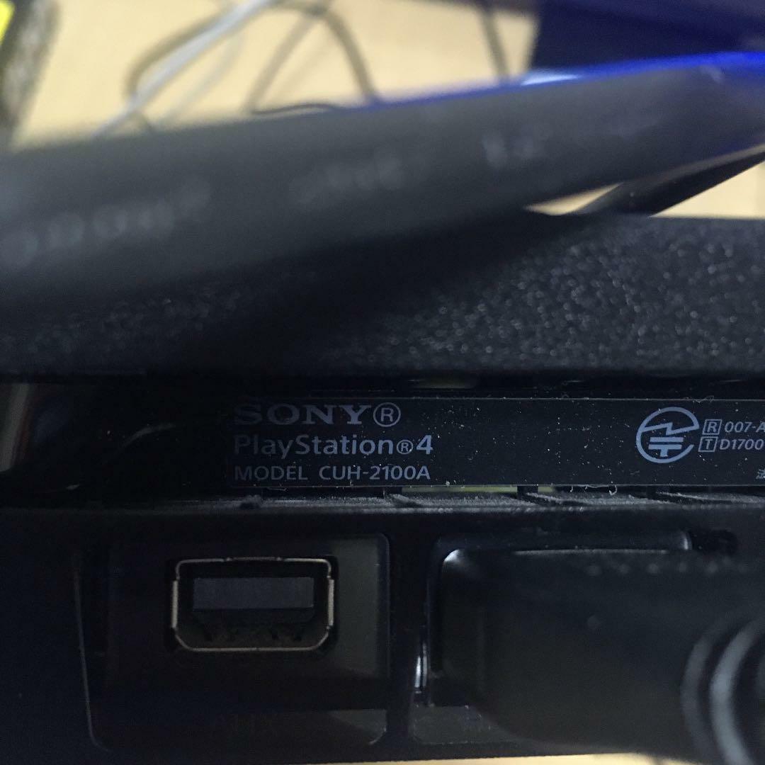 Sony PS4 PlayStation 4 500GB Jet Black CUH-2100AB01 Japana Console Controller