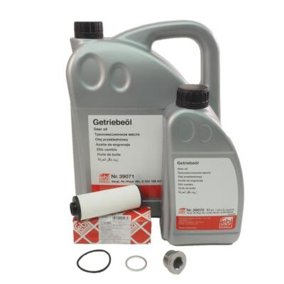 Febi  Getriebeölfilterset + 6L Servicekit S-Tronic 7-Gang  für Audi Porsche
