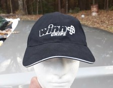 Winn Grips Golfing Strapback Black Baseball Cap Hat