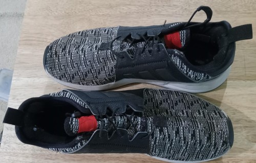 Adidas Mens Black/ White Running Shoes Sneakers PBB 698007, Size 9 - Picture 2 of 13