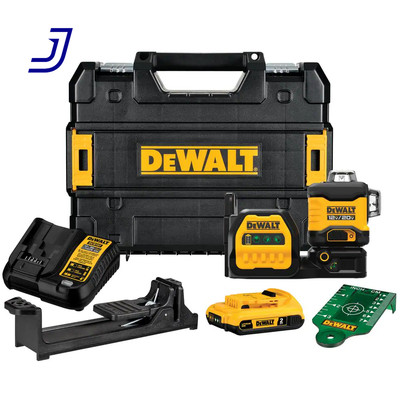 20V/12V Lithium-Ion Cross-Line Laser Level Kit (1) 2.0Ah Battery Charger & Case