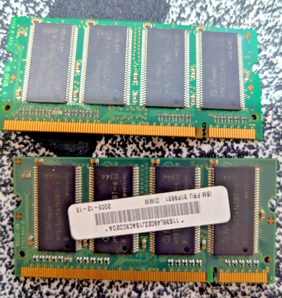 2 x 256MB DDR 333MHz CL2.5 SODIMM PC2700S Memory - Image 4 of 4