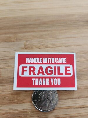 Fragile Sticker Laptop Sticker Decal Funny Sticker Joke Gag Comedy Fun ...