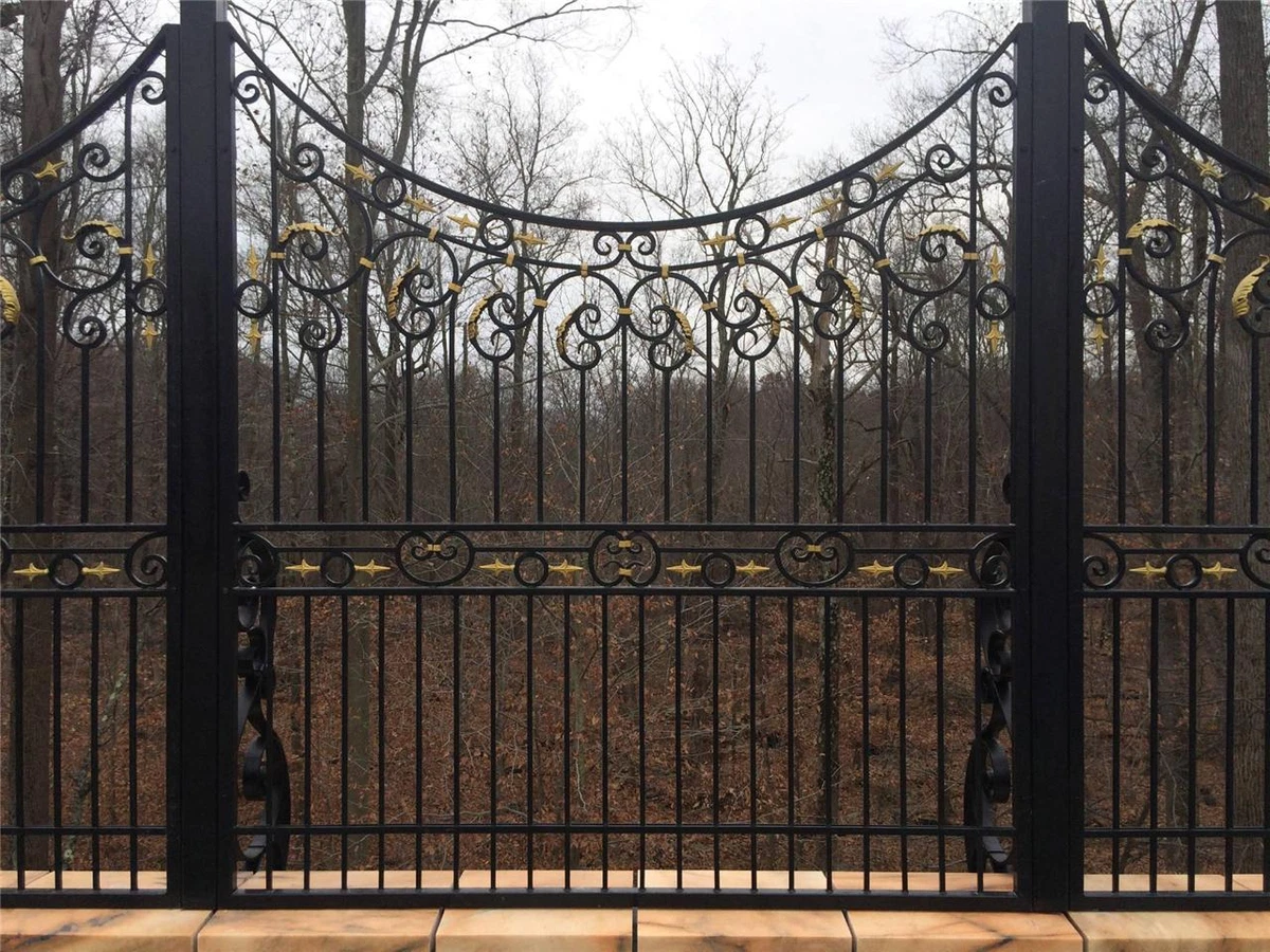 Wrought iron fence panels deals
