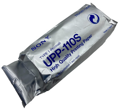 SONY UPP-110S HIGH QUALITY THERMAL PRINT PAPER TYPE I (NORMAL) WHITE UPP110S