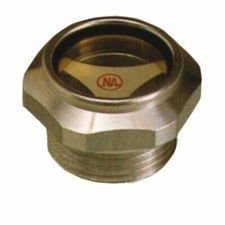 SPIA LIVELLO OLIO MOTORE 3/4 POLLICE IN ALLUMINIO TAPPO DADO VETRO COMPRESSORI