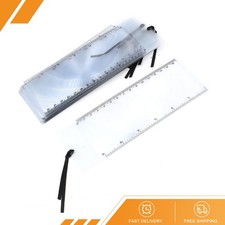 10 Pack Bookmark Ruler Magnifier Lens 3x Magnifying Sheet
