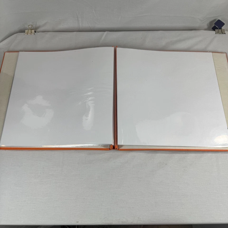 Álbum de recortes RECOLECCIONES naranja 12"x12" Foto 4 de 4