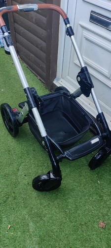 Frame Silver Cross Wave Chassis With Wheels & Large Basket For Single / Double - Bild 5 von 12