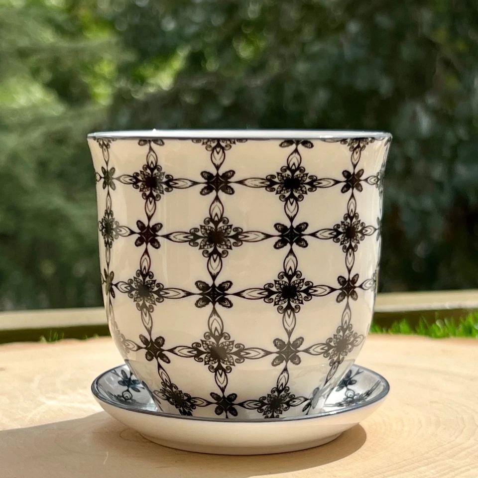 Set of 3 Multicolor Chive Planters-Indoor/Outdoor Gardening & Gift - Image 3 of 4