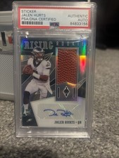 2020 Panini Phoenix Jalen Hurts Rising Rookie Material Signatures /99 RR-JA RPA