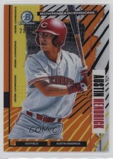 2021 Bowman Chrome Ascensions Orange Refractor 21/25 Austin Hendrick #BA-24 1ho2