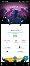 Shiny Necrozma w/Background - Pok mon Go - Trade Registered or not