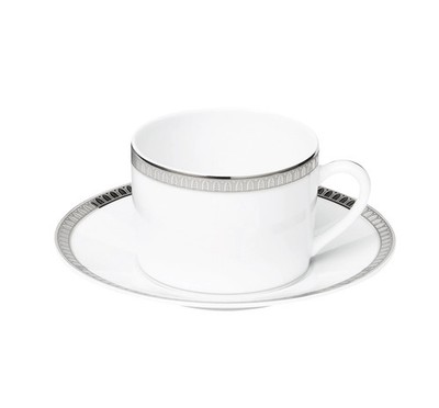 Christofle ''Malmaison'' Platinum Saucer , SAUCER ONLY!!!!!!!!!