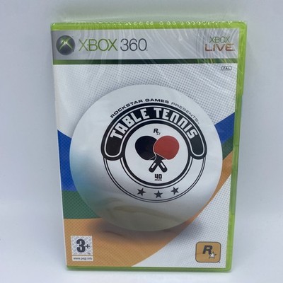 Xbox 360 ROCKSTAR GAMES PRESENTS TISCHTENNIS - Microsoft Spiel NEU VERSIEGELT