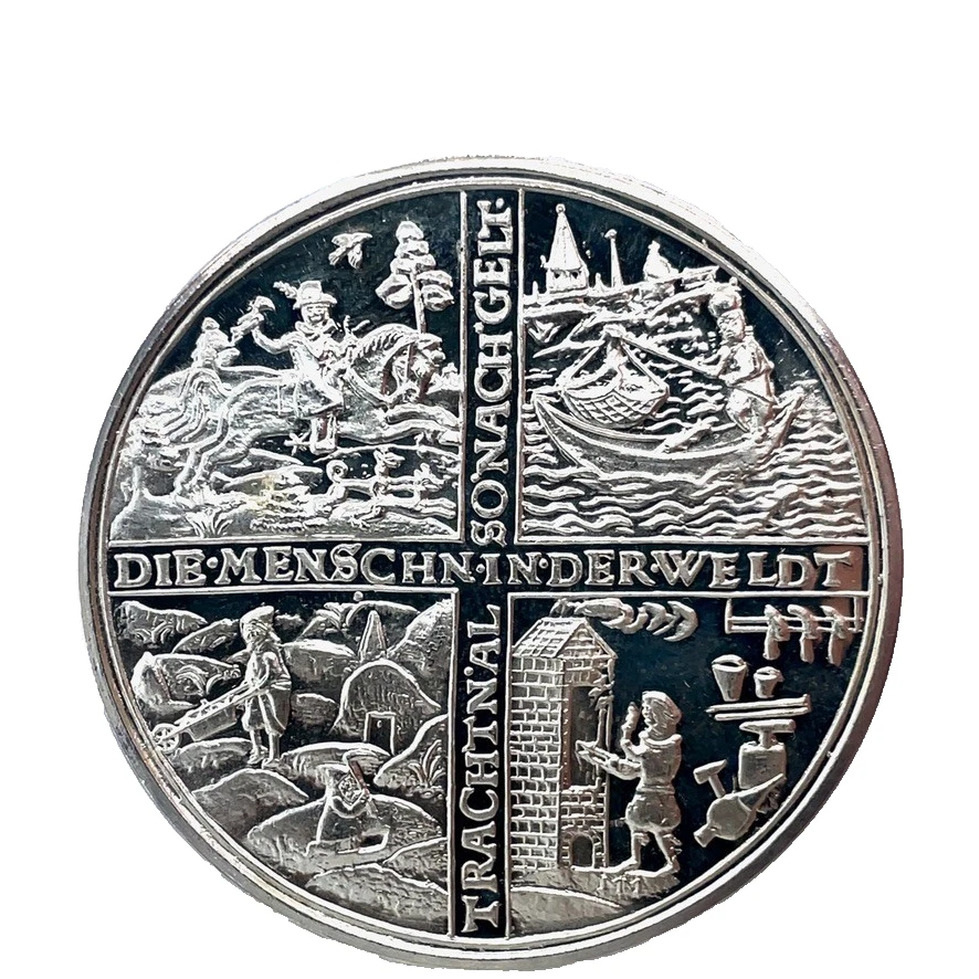 "1624" Restrike 1976 Braunschweig-Wolfenbüttel "Lucky Thaler"(Glückstaler) Proof - Image 2 of 4