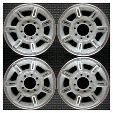 Set 2002 2003 2004 2005 2006 2007 2008 2009 Hummer H2 Machined Wheels Rims 6300