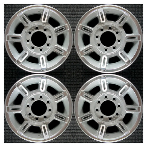 Hunmmer Rims Set 2002 2003 2004 2005 2006 2007 2008 2009 Hummer H2 Machined Wheels ...