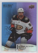 2021 Upper Deck Allure Rainbow Blue Purple /199 Benoit-Olivier Groulx #R-26 2d8