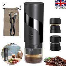 2-in-1 Portable Electric Espresso Coffee Machine for Car Home Office Camping New