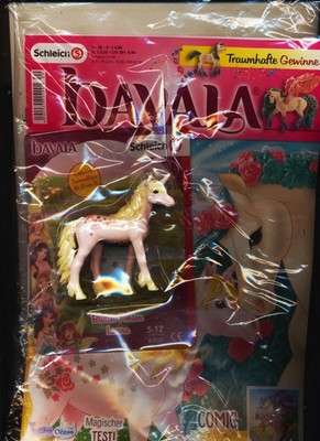 Bayala Magazin 20 mit Schleich Figur Blüten Fohlen Luana