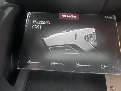 Miele Blizzard CX1 Bagless Canister Vacuum Gray Vortex Multistage Filtration