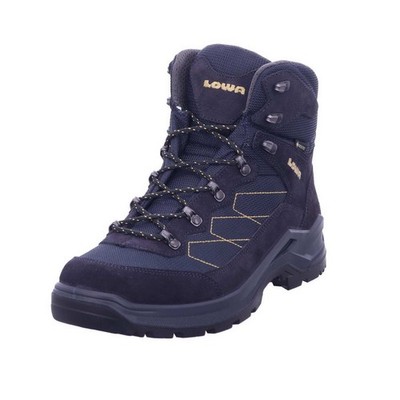 Lowa Wanderschuh Taurus Pro GTX MID Blau Leder Trekking Schnürstiefel Goretex