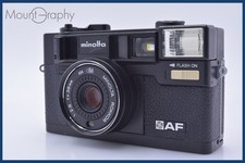 EXC MINOLTA HI-MATIC AF 38mm F2.8 AA battery powered FromJapan R363