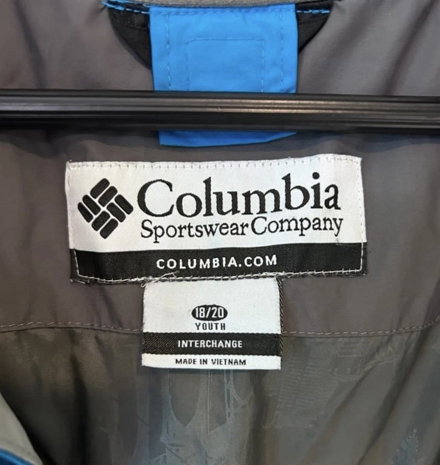 Abrigo Chaqueta Columbia Outer Shell Juvenil 18/20 Bugaboo Omni Tech Foto 4 de 4