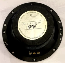 USED SINGLE PIECE HELIX 6.5" ESPRIT MID-WOOFER FROM HXS136 1 SPEAKER GERMAN MADE