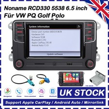 Noname RCD330 RCD340G 187B CarPlay Android Auto Car Radio For VW Golf CC Passat