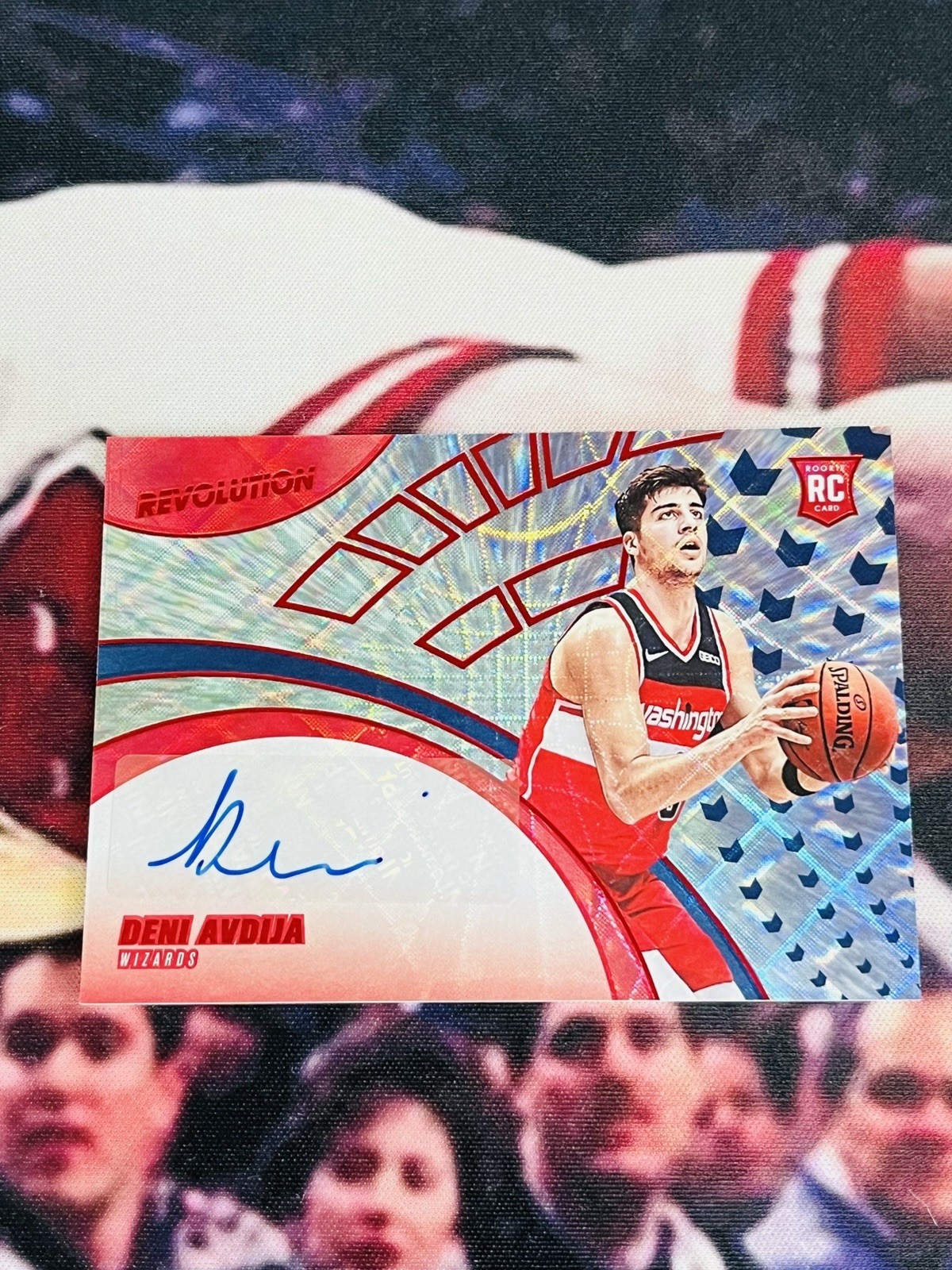 2020-21 Panini Revolution Deni Avdija Asia Auto Rookie RC