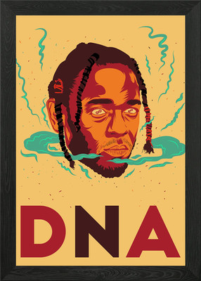 Kendrick Lamar DNA Framed Wall Art Poster Canvas Print Picture