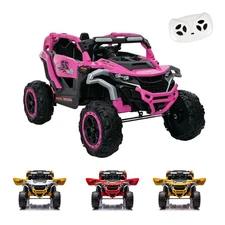 Kid Ride On Car Truck 2 Seater UTV 12V Battery Powered Electric Car with Remote
