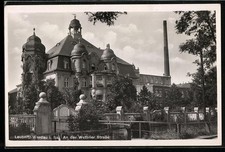 Ansichtskarte Leubnitz-Werdau, Villa in der Wettiner Strasse 
