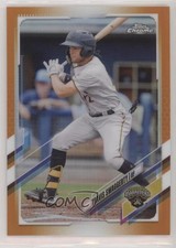2021 Topps Pro Debut Chrome Orange Refractor 1/25 Travis Swaggerty #PDC-150 0c6