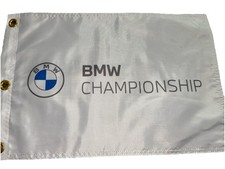 Pga Tour Bmw Championship Pin Flag With Grommets Free Ship Autographs Fedex Pga Tour Bmw Championship Pin Flag With Grommets Free Ship Autographs Fedex