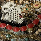 Vintage & Modern Some Signed Costume Jewelry Lot Full Small Priority Box # 89