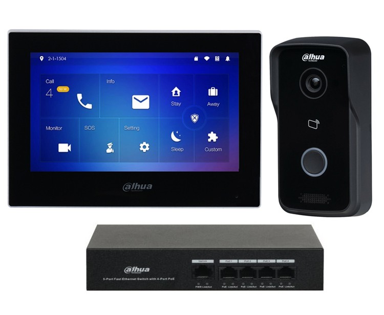 IP VILLA KTP03 VIDEO DOOR INTERCOM SET