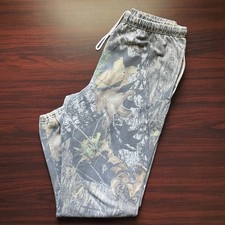 Vintage Jerzees Outdoors Joggers Camo Sweatpants Mossy Oak Camouflage Medium
