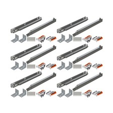 Blum Tandem Plus BLUMOTION Concealed Undermount Drawer Runner Kit 6 Pack , 1...