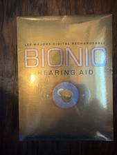 Lee Majors Digital Rechargeable Bionic Hearing Aid New Sealed