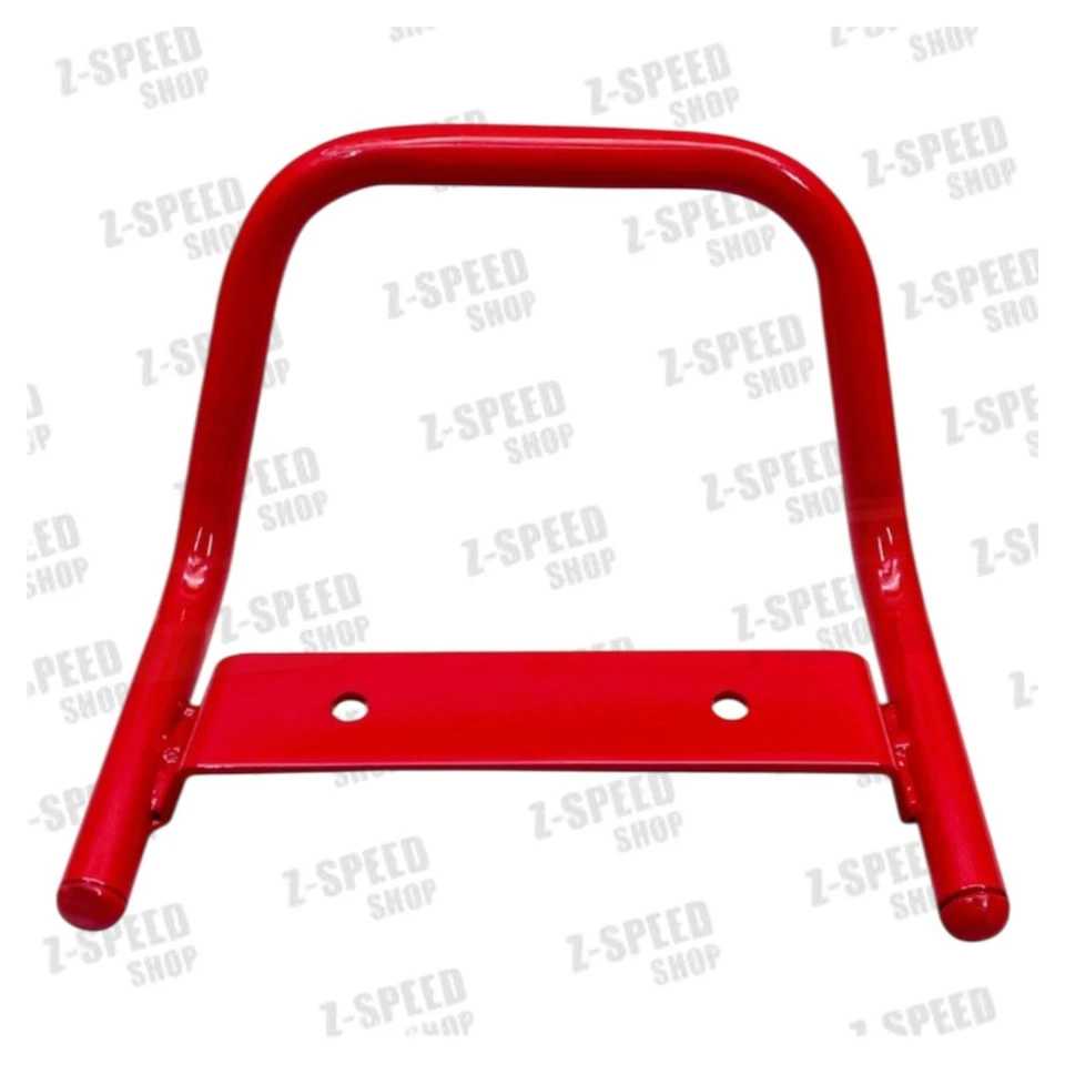Rack Red Rear Grab Bar Handle Support Bracket For Honda Monkey 125 (All Years) - Image 4 of 4