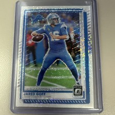 2025 Panini Donruss Optic Jared Goff White Sparkle Prizm SSP #149 - Lions