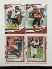 Panini Absolute Donruss 4 Card Lot Bengals Chase Brown Gesicki Moss