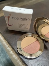 jane iredale PurePressed ombretto duo GOLDEN PEACH 2,8 g/.1 oz nuovo con scatola
